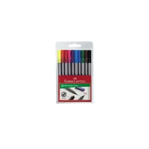 Faber-Castell Cienkopisy Grip 10 kolorów