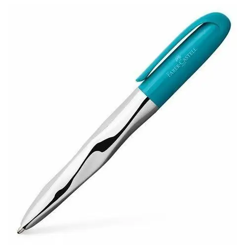 Długopis, N'ice, turkusowy, kolor niebieski