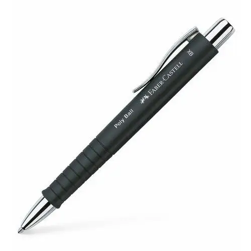 Długopis poly ball xb czarny Faber-castell