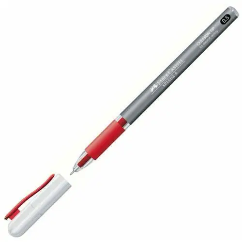 Długopis Speedx 5 Czerwony 0.5Mm Korpus Titanum, Faber-Castell