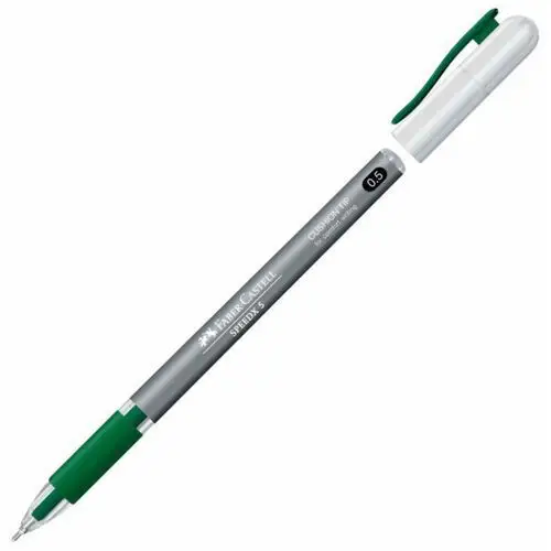 Długopis Speedx 5 Zielony 0.5Mm Korpus Titanum, Faber-Castell