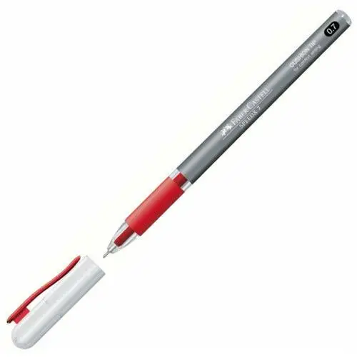 Długopis Speedx 7 Czerwony 0.7 Mm Korpus Titanum, Faber-Castell