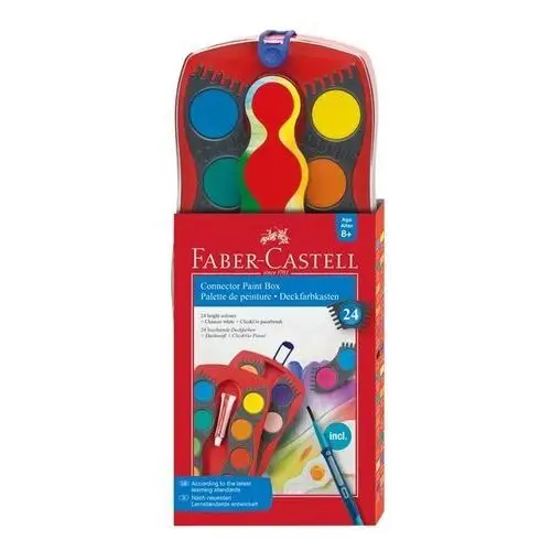 Faber-castell Farby szkolne connector , 24 kolory