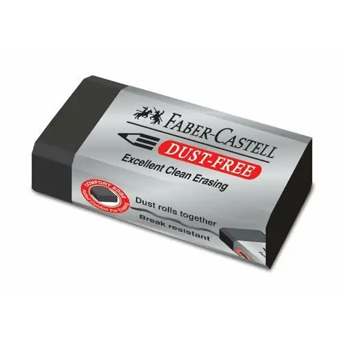 Gumka DUST FREE czarna Faber-Castell