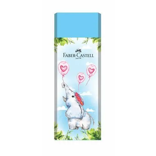 Faber-Castell Gumka Pvc-Free Jungle Pastelowa