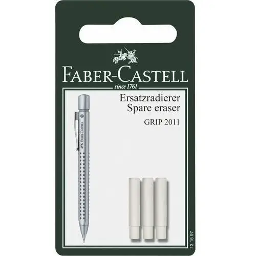 Gumka zapasowa do ołówka, 3 sztuki Faber-castell