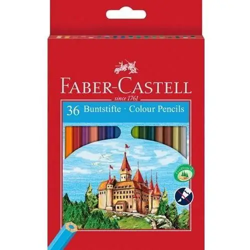 Faber-castell Kredki ołówkowe, 36 kolorów