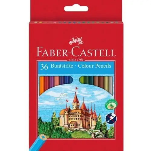 Faber-castell Kredki zamek , 36 kolorów