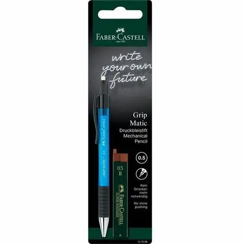 Ołówek automat grip 0,5 b + grafity Faber-castell