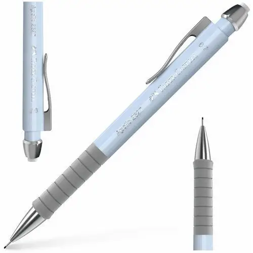 FABER-CASTELL Ołówek automatyczny z gumką na rysiki Apollo 0,7 mm SKY BLUE