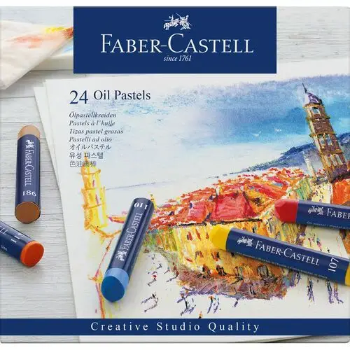 Faber-castell Pastele olejne, 24 kolory