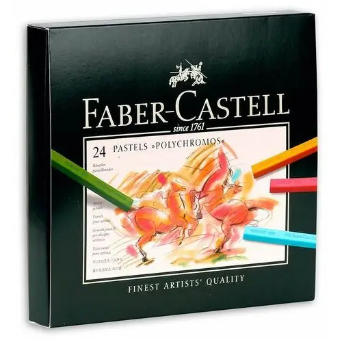 Faber-Castell, Pastele suche Polychromos, 24 kolory