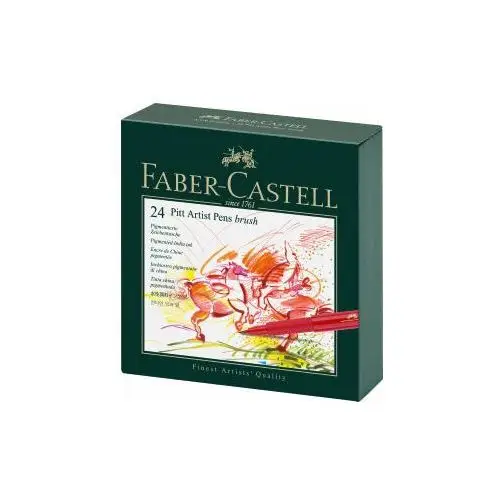 Faber-castell Pitt artist pen studio box, 24 kolory