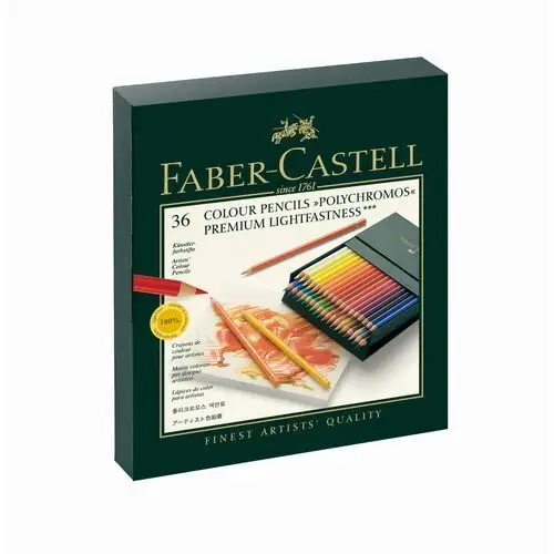 Faber-castell Polychromos kredki studio zestaw 36 sztuk 110038 fc