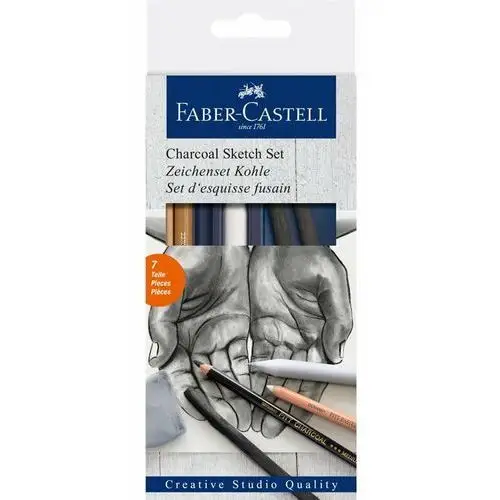 Faber-castell , zestaw do szkicowania, charcoal