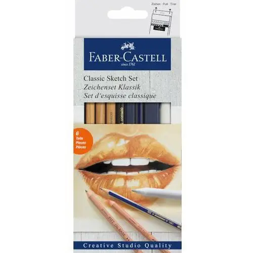Faber-castell , zestaw do szkicowania classic