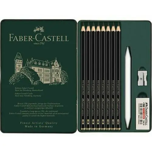 Zestaw ołówków pitt graphite matt 8, Faber-castell