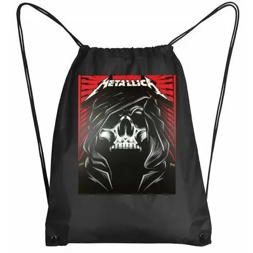 3071 Plecak Worek Szkolny Metallica Metal Prezent