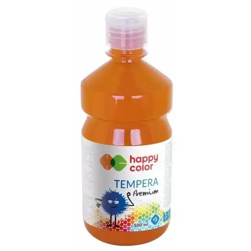 Farba tempera Premium, ciemnopomarańczowa, 1000 ml
