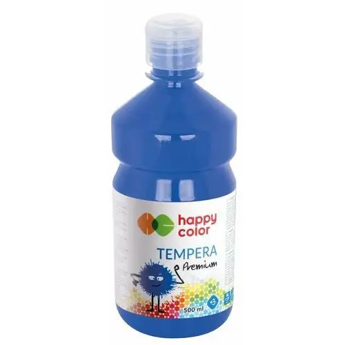 Farba tempera Premium, niebieska, 1000 ml