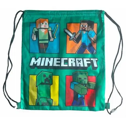 Minecraft postaci worek na buty torba 40x35cm Fashion uk