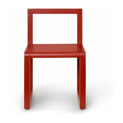 Krzesło dziecięce little architecht poppy red Ferm living