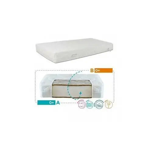 Fiki miki materac lux prestige line kokos/pianka/kokos 120x60cm