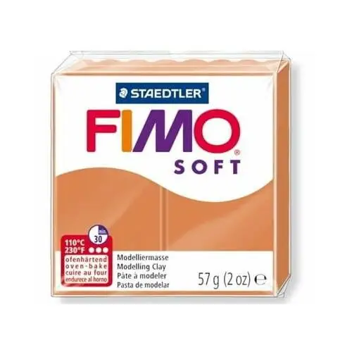 Fimo, fimo masa plastyczna soft, koniakoway, 57 g