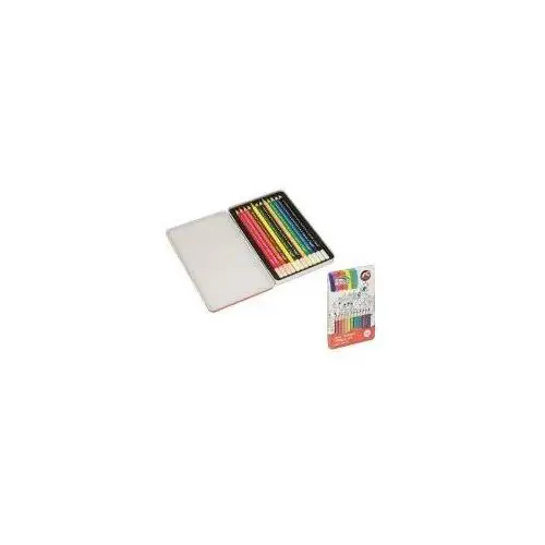 Fiorello kredki super soft w metalowym opakowaniu 12 kolorów