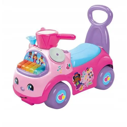 Fisher Price Jeździk Muzyczna Parada Różowy 64799, kolor różowy