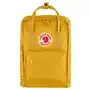 Plecak szkolny młodzieżowy dla chłopca i dziewczyki żółty Fjallraven Kanken dwukomorowy, kolor zielony Sklep