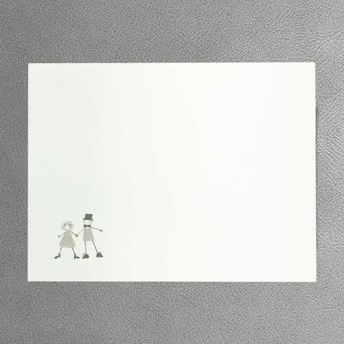 Forum design cards Koperta b1455 biała ozdobna (145x185mm)