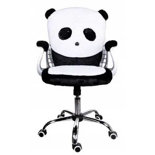 Fotel Krzesło Panda Dziecięcy Giosedio materiałowy