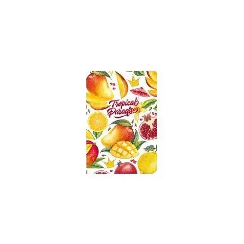 Fresh notatnik ozdobny owoce egzotyk kratka 81 kartek