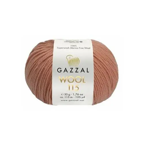 Włóczka 100% wełna GAZZAl WOOL 115 - 3310