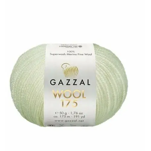 Gazzal Włóczka wool 175 50g/175m 100% merino 300