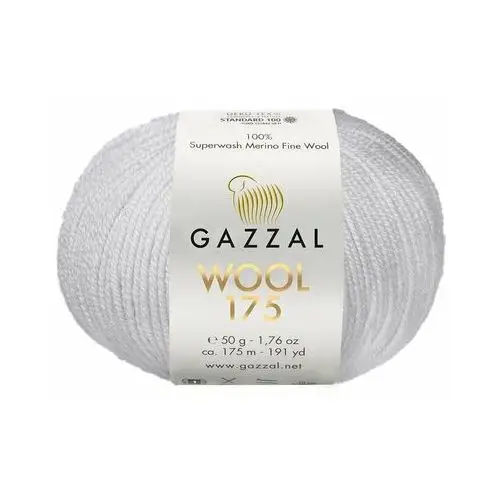 Włóczka GAZZAL WOOL 175 50g/175m 100% merino 301