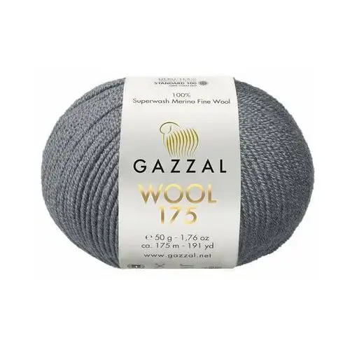 Włóczka GAZZAL WOOL 175 50g/175m 100% merino 302