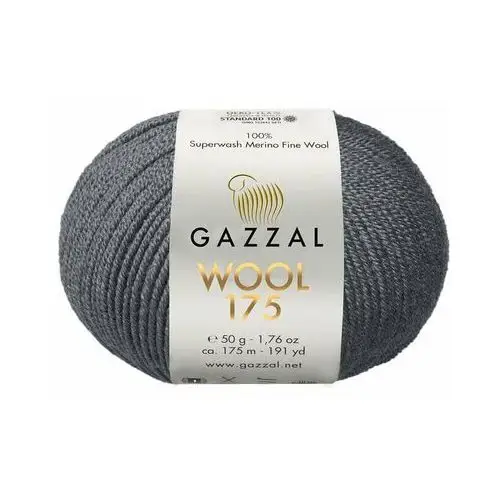 Gazzal Włóczka wool 175 50g/175m 100% merino 303