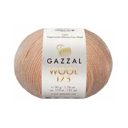 Gazzal Włóczka wool 175 50g/175m 100% merino 306