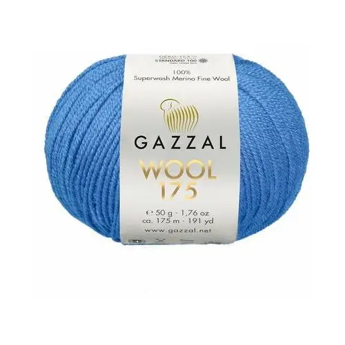 Włóczka GAZZAL WOOL 175 50g/175m 100% merino 324