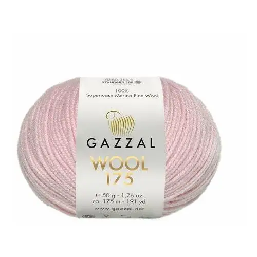 Włóczka GAZZAL WOOL 175 50g/175m 100% merino 329