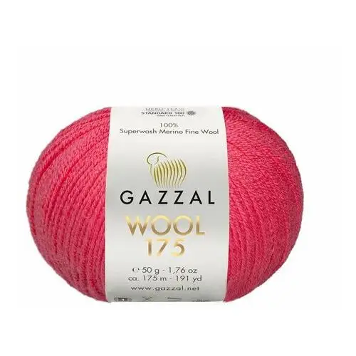 Włóczka GAZZAL WOOL 175 50g/175m 100% merino 332