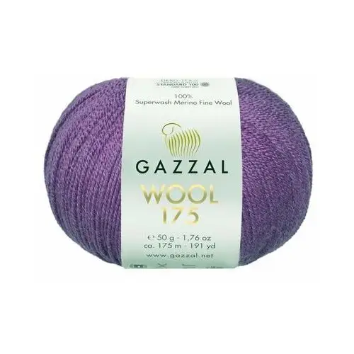 Włóczka GAZZAL WOOL 175 50g/175m 100% merino 335