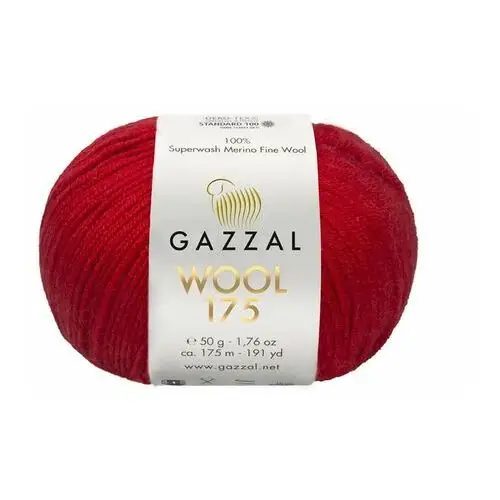 Gazzal Włóczka wool 175 50g/175m 100% merino 338