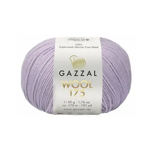 Włóczka GAZZAL WOOL 175 50g/175m 100% merino 350