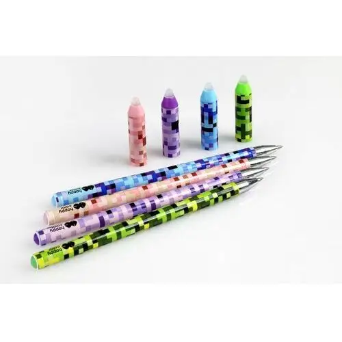 Gdd grupa dystrybucyjna daccar Happy color, długopis wymazywalny pixi, 0,5 mm, niebieski, 3 szt