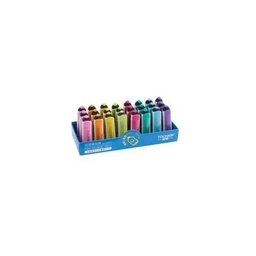 Gdd Happy color gumka do ołówka nano kredka 24 szt