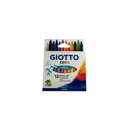 Giotto kredki woskowe 12 kolorów