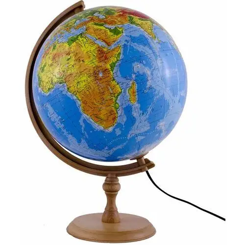 Globus podświetlany fizyczny, kula 32cm, Zachem